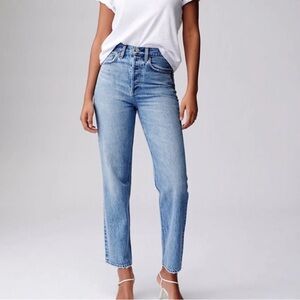 Aritzia Denim Forum The Joni High Rise loose 30L jeans